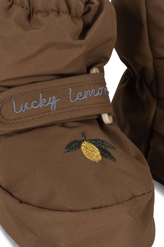 Konges Sløjd buty zimowe niemowlęce NOHR SNOW BOOT KS101274 brązowy AW24