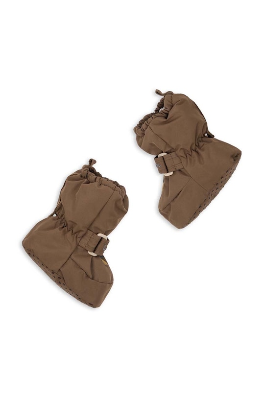 Chłopiec Konges Sløjd buty zimowe niemowlęce NOHR SNOW BOOT KS101274 brązowy