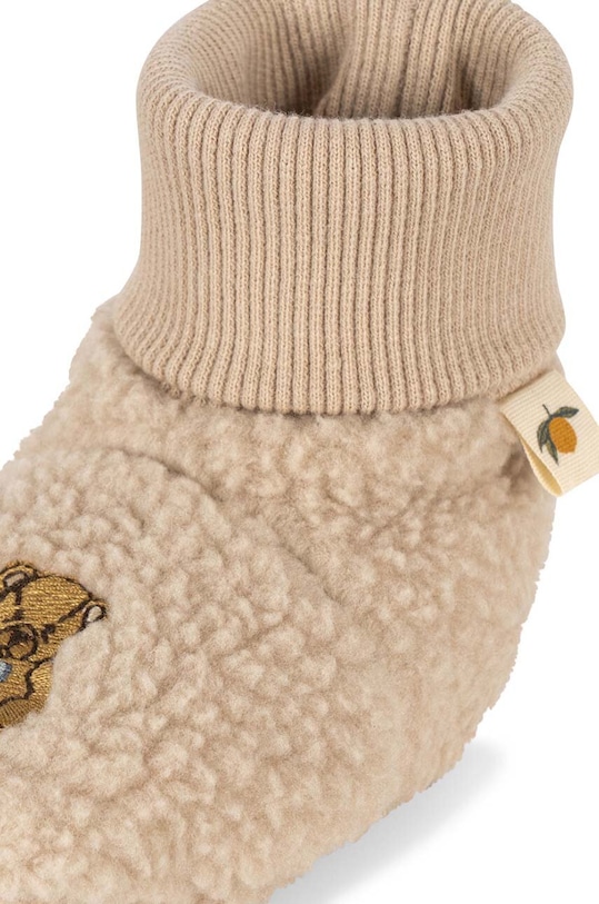 Topánky pre bábätká Konges Sløjd SAFA BOOTS GRS KS101293 béžová AW24