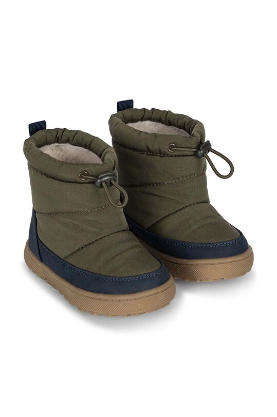 Детские зимние сапоги Konges Sløjd STORMA BOOT с утеплением зелёный KS101297
