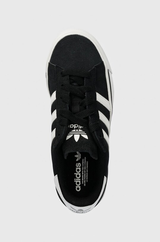 adidas Originals scarpe da ginnastica per bambini in pelle CAMPUS VULC nero IH8038