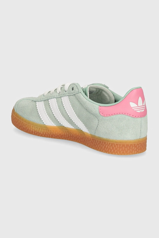 Хлопчик Дитячі кросівки adidas Originals GAZELLE C ID6555 бірюзовий