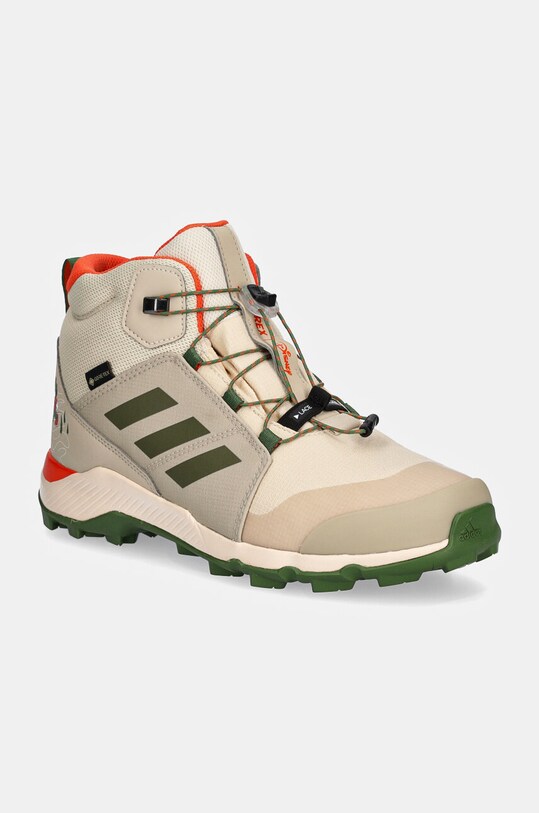 adidas TERREX pantofi copii TERREX MID GTX DISNEY imitatie de piele bej ID3452