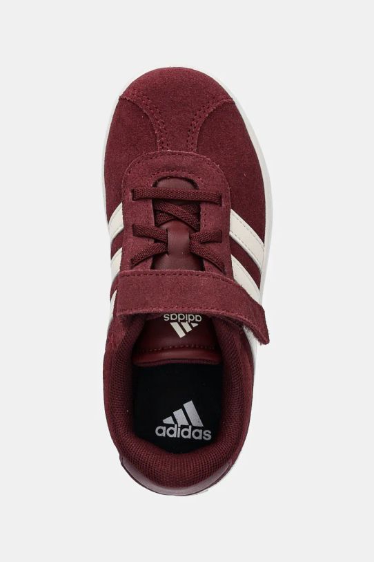 Дитячі кросівки adidas VL COURT 3.0 EL C бордо IH4960