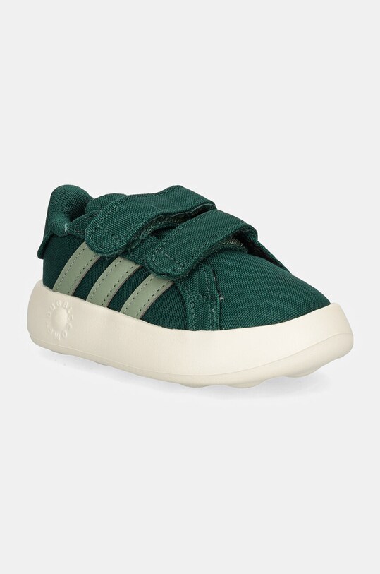 Dětské sneakers boty adidas GRAND COURT 2.0 CF textilní zelená IH7861