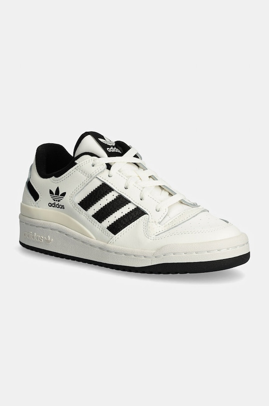 adidas Originals teniși din piele copii FORUM LOW CL mic de statură alb IH7918
