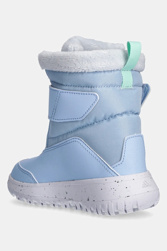 Хлопчик Дитячі замшеві кросівки adidas Winterplay IF1714 блакитний
