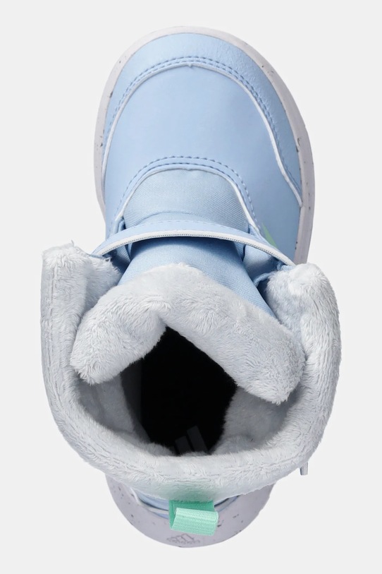 Дитячі замшеві кросівки adidas Winterplay блакитний IF1714