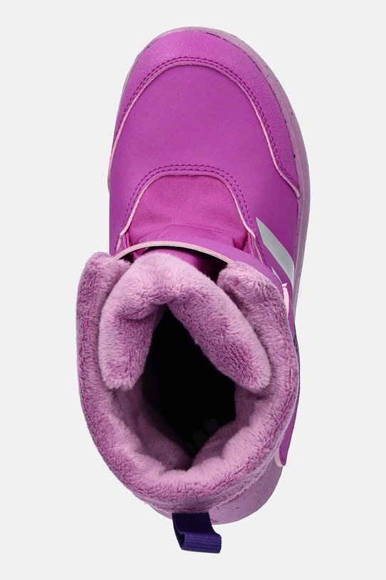 Detské zimné topánky adidas Winterplay C fialová IE8673