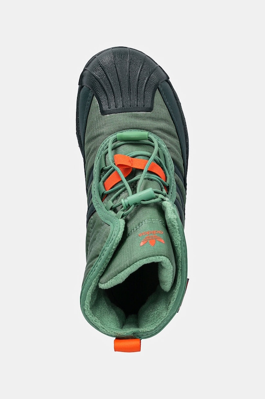 Παιδικές μπότες χιονιού adidas Originals SUPERSTAR 360 BOOT 2.0 C πράσινο ID4052