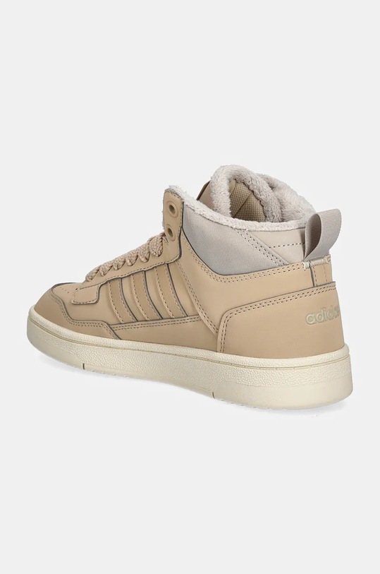 CHLAPEC Dětské sneakers boty adidas RAPID COURT MID WINTERIZED JR2803 béžová