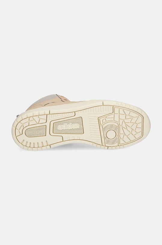 Dětské sneakers boty adidas RAPID COURT MID WINTERIZED JR2803 béžová