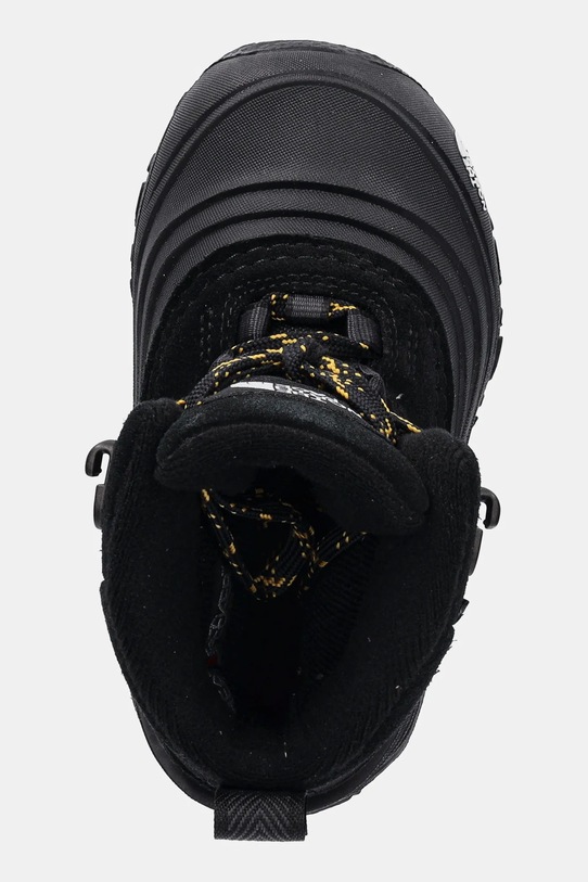 The North Face pantofi din piele intoarsa pentru copii CHILKAT V LACE WP negru NF0A7W5YKX71