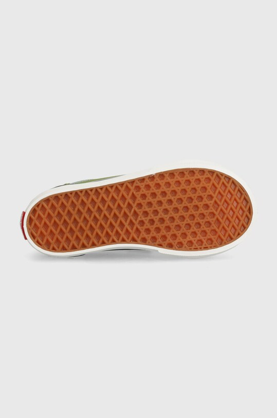 Dětské semišové tenisky Vans Old Skool VN000CPZCIB1 zelená
