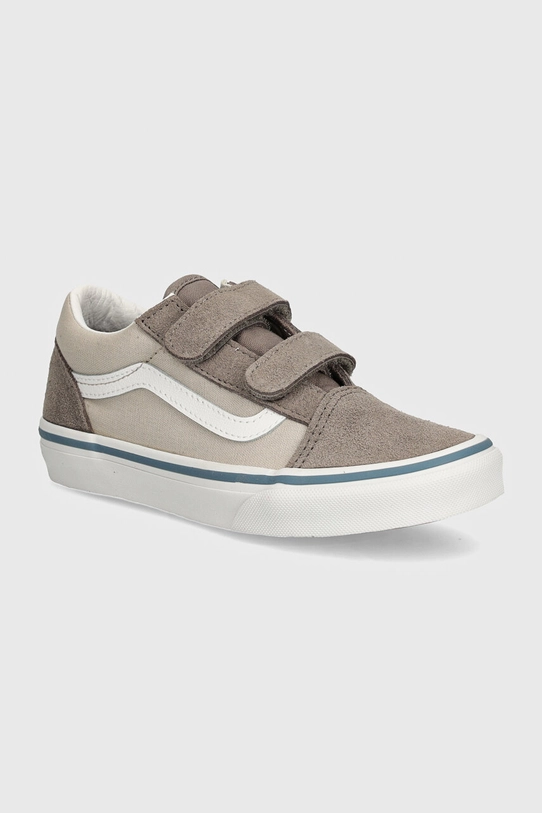 Dječje tenisice Vans Old Skool brušena koža siva VN000CYWD3Y1