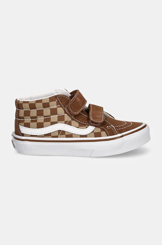 Παιδικά πάνινα παπούτσια Vans SK8-Mid Reissue VN000CZ7BF21 καφέ AW24
