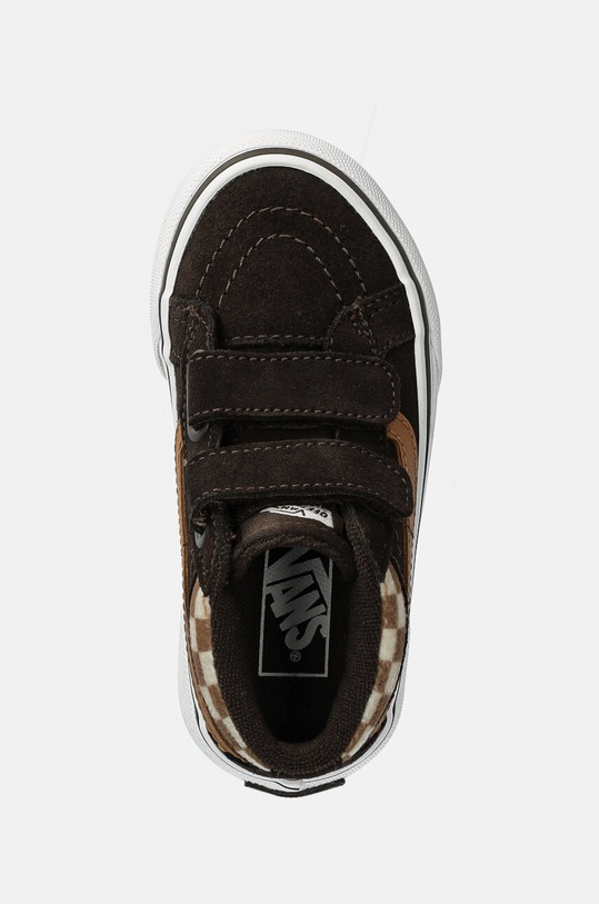 Παιδικά sneakers σουέτ Vans MTE SK8-Mid Reissue καφέ VN000D10BF21