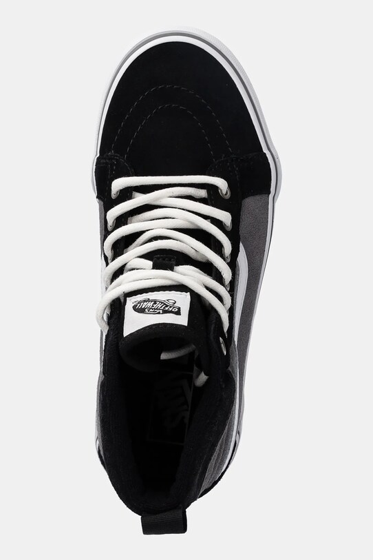 Vans tenisi de piele pentru copii MTE SK8-Hi gri VN000D2UN421