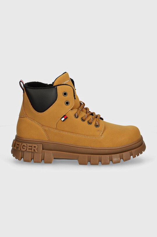 Detské zimné topánky Tommy Hilfiger T3X5.33706.35.41 hnedá AW24