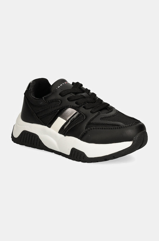 Tommy Hilfiger sneakers pentru copii textil negru T3A9.33550.30.34