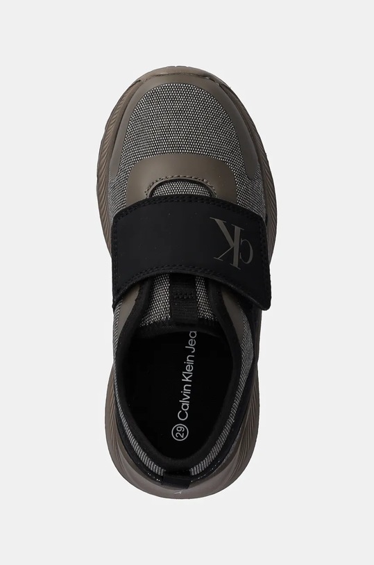 Παιδικά αθλητικά παπούτσια Calvin Klein Jeans καφέ V1X9.81070.24.29