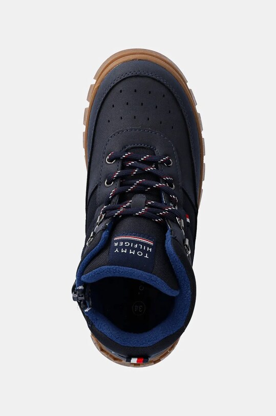 Детские зимние сапоги Tommy Hilfiger тёмно-синий T3X5.33707.30.34