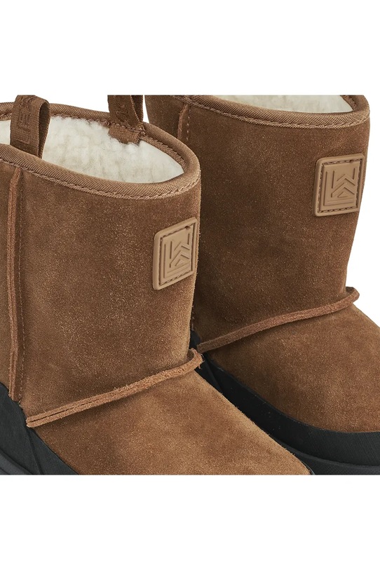 Dječaci Dječje cipele za snijeg od brušene kože Liewood Mattie Suede Boot LW19227 smeđa