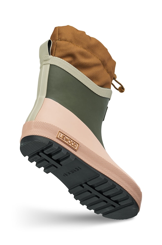 Liewood kalosze dziecięce Isaac Technical Rainboot LW19230 zielony