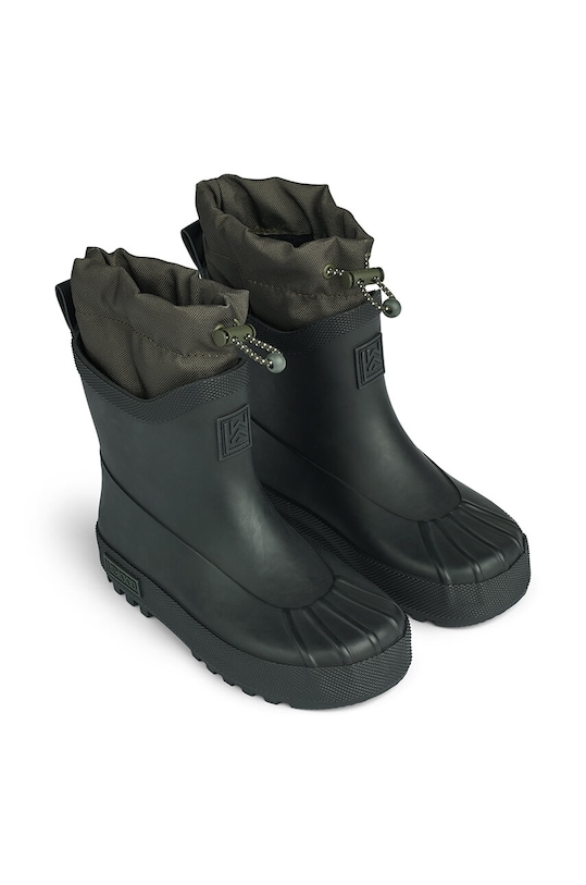 Dječje gumene čizme Liewood Isaac Technical Rainboot crna LW19230