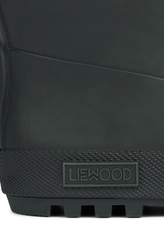 Хлопчик Дитячі гумові чоботи Liewood Isaac Technical Rainboot LW19230 чорний