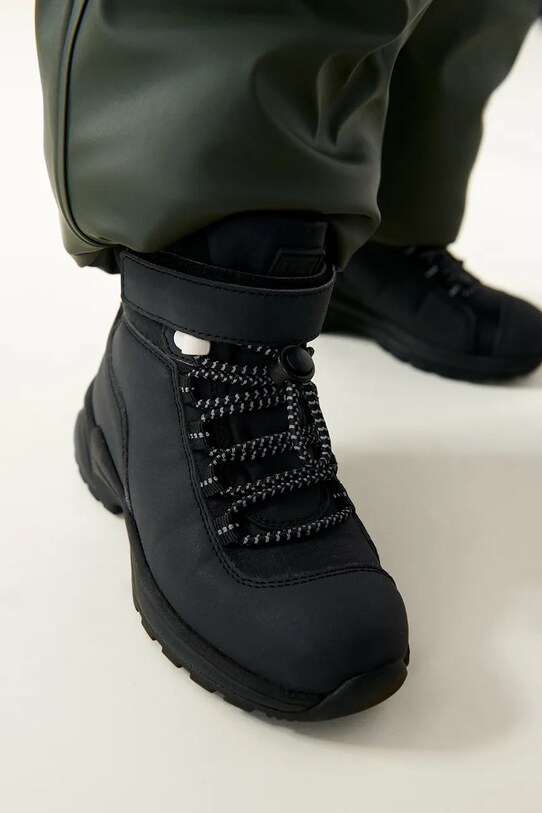 Дитячі зимові черевики Liewood Ava Boot з утепленням чорний LW19846