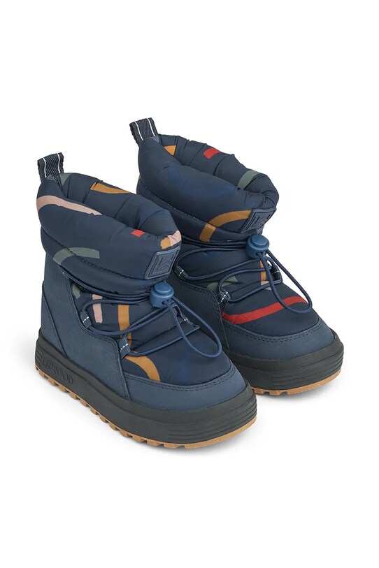 Детские сапоги Liewood Zoey Snowboot с утеплением зелёный LW19873