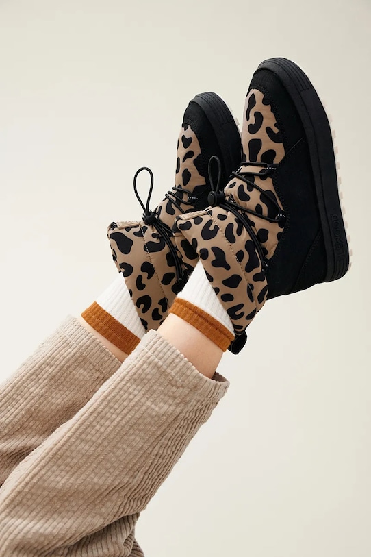 Детские сапоги Liewood Zoey Snowboot с утеплением чёрный LW19873