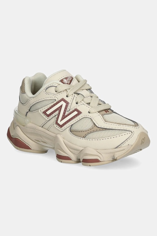 Παιδικά sneakers New Balance 9060 συνθετικό μπεζ PC9060GC