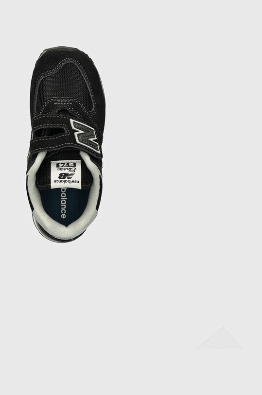 New Balance sneakersy dziecięce 574 czarny PV574EVB