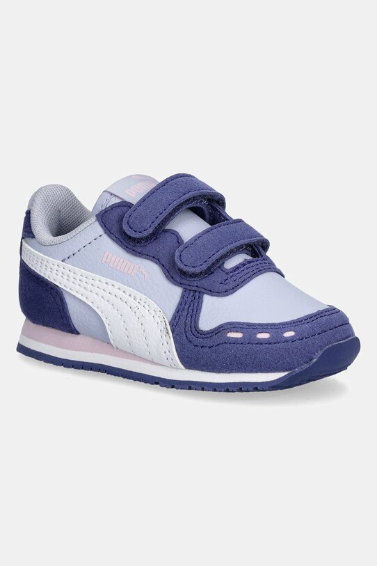 Puma sneakers pentru copii Cabana Racer SL 20 V imitatie de piele intoarsa albastru 383731