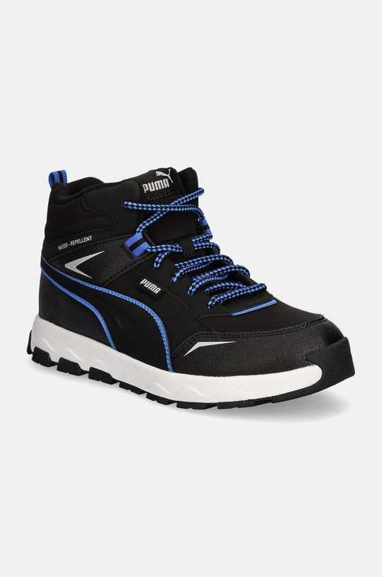Дитячі черевики Puma Evolve Trail Club без утеплення чорний 397644