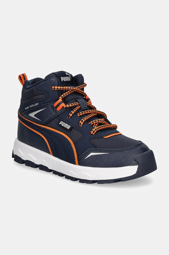 Detské topánky Puma Evolve Trail textilný tmavomodrá 397645