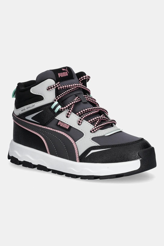 Puma buty dziecięce Evolve Trail syntetyczny czarny 397645