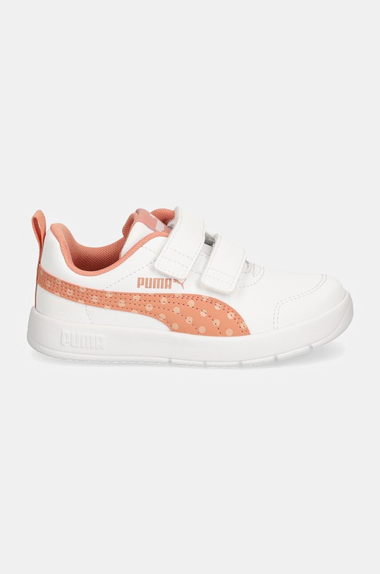 Dětské sneakers boty Puma Courtflex V3 Dotty 398758 oranžová AW24