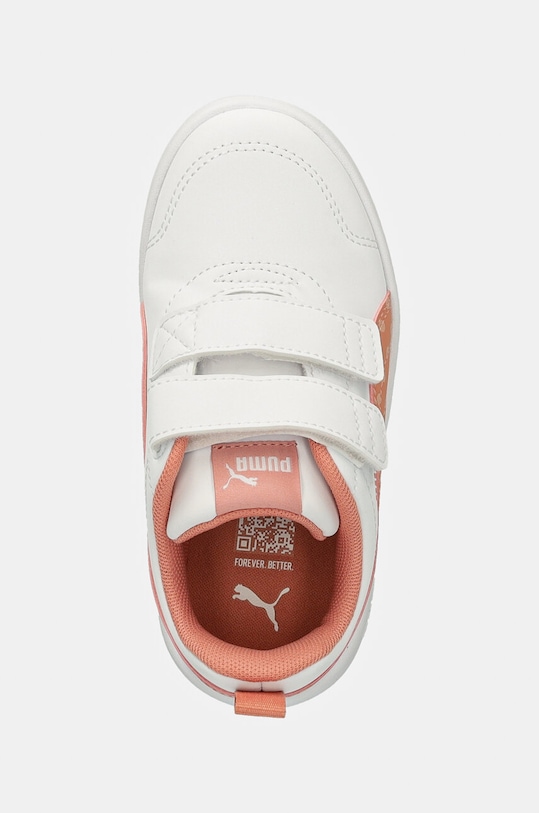 Dětské sneakers boty Puma Courtflex V3 Dotty oranžová 398758