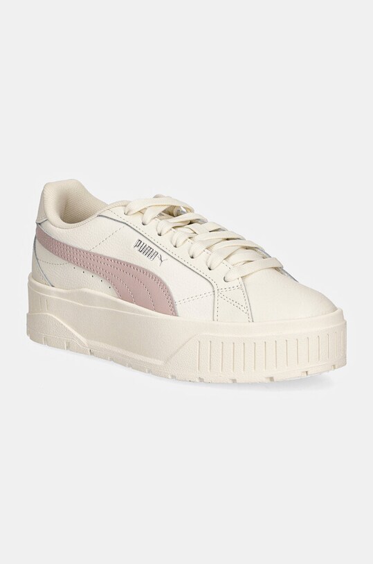 Puma sneakersy dziecięce Karmen II imitacja skóry licowej beżowy 398878