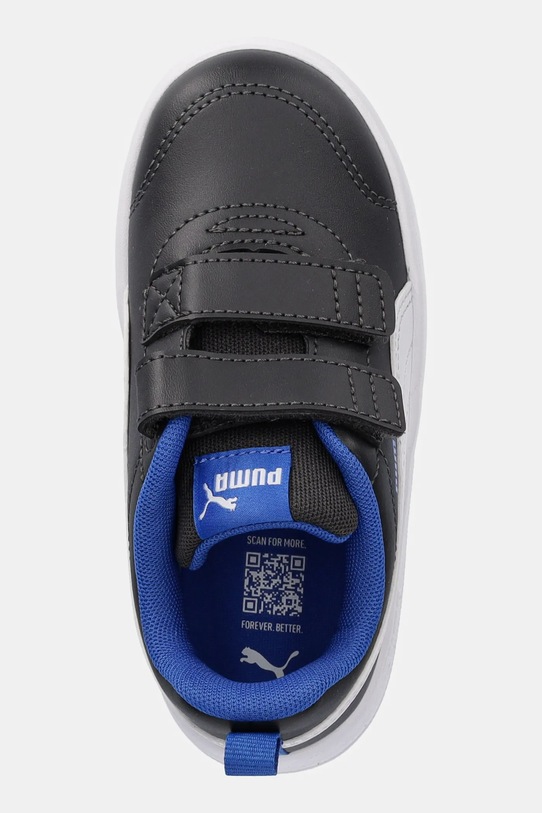 Puma sneakersy dziecięce Courtflex V3 V czarny 310252