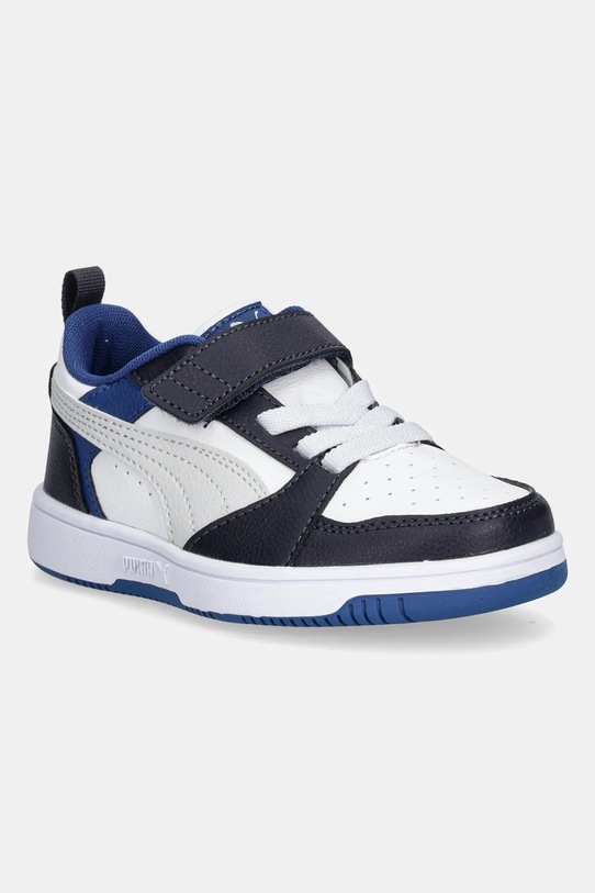 Puma sneakersy dziecięce Rebound V6 Lo AC+ PS niska granatowy 397419