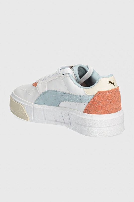 Мальчик Детские кожаные кроссовки Puma Cali Court Offside 397921 белый