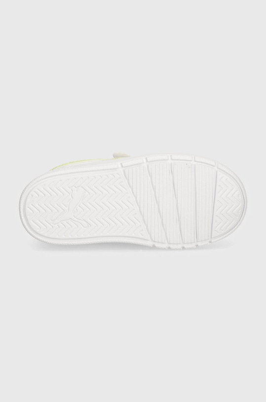 Puma sneakersy dziecięce Courtflex V3 Dotty 398759 żółty