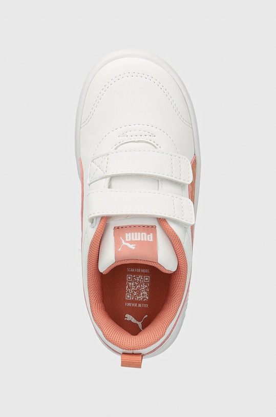 Дитячі кросівки Puma Courtflex V3 Dotty помаранчевий 398759