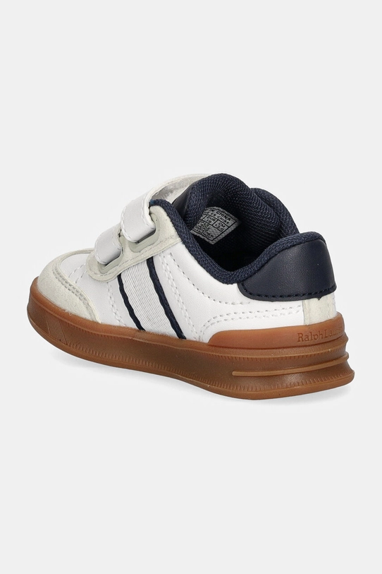 Хлопчик Дитячі кросівки Polo Ralph Lauren HERITAGE COURT III EZ T-TOE RL00503100 білий