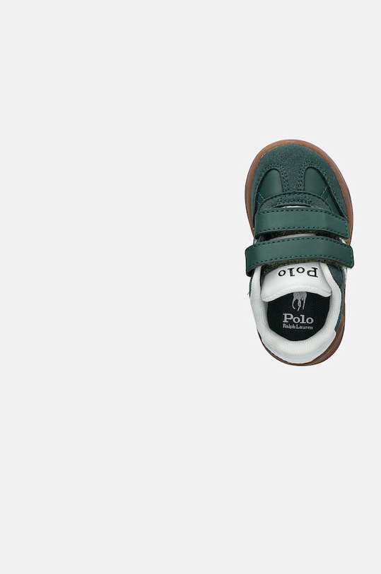 Παιδικά αθλητικά παπούτσια Polo Ralph Lauren HERITAGE COURT III EZ T-TOE πράσινο RL00503301