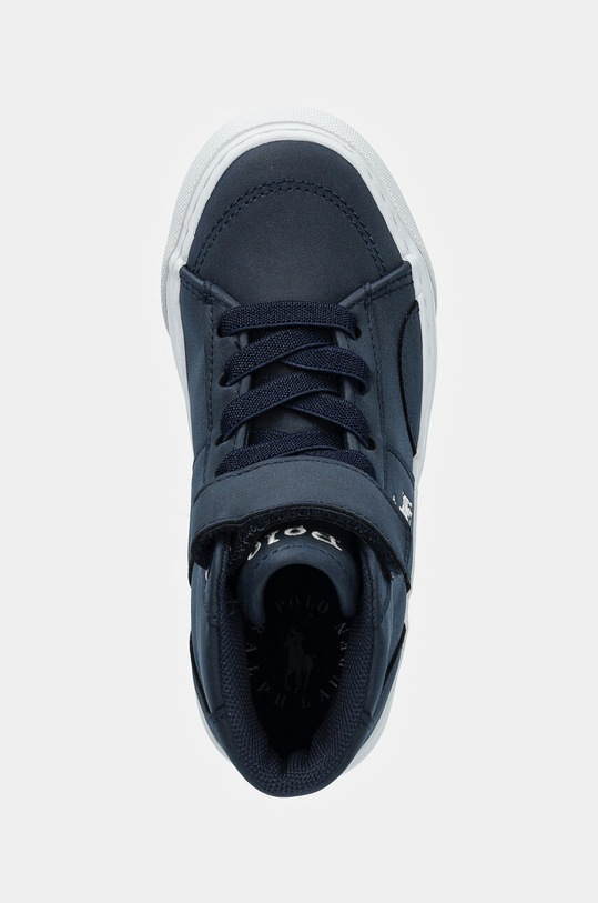 Otroške superge Polo Ralph Lauren RYLEY MID mornarsko modra RL00906410